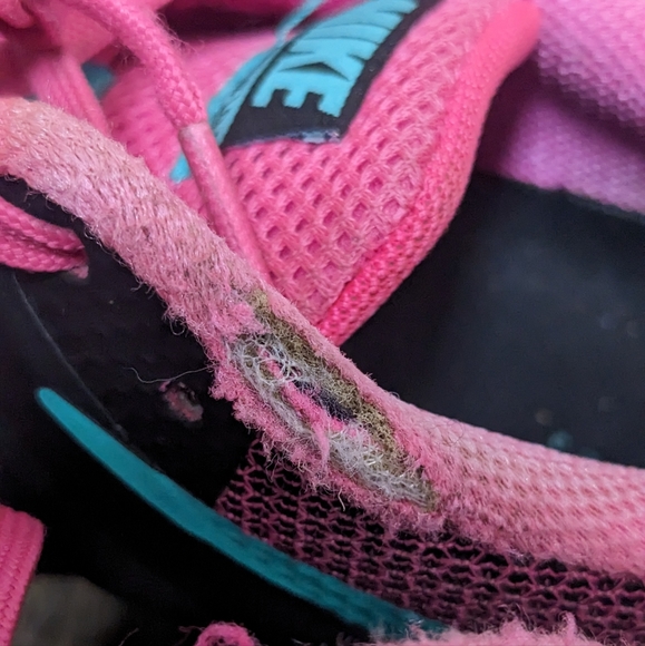 Nike Zoom Winflo 3 running training sneakers GUC black pink 7.5 - Picture 6 of 6